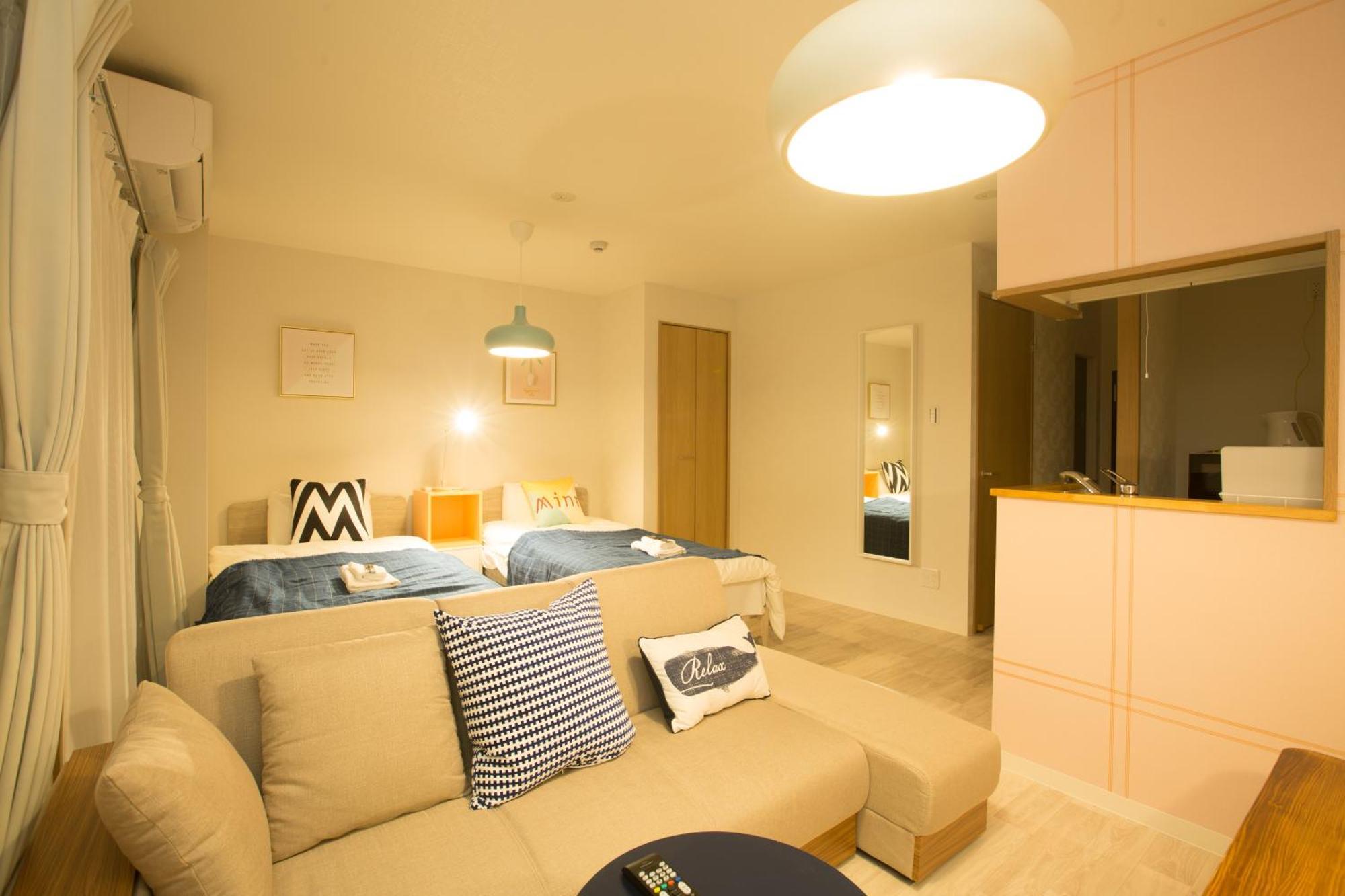 Sky Living Namba Appartement Osaka Buitenkant foto